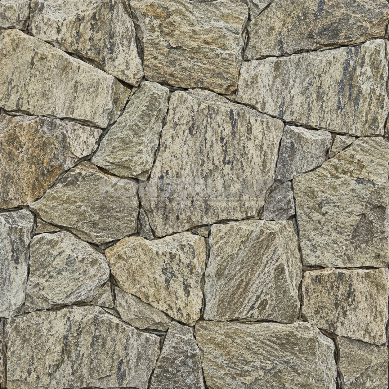 Pedra Madeira Green Grass Orgânica — frontal